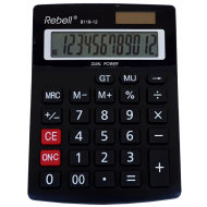 Calculator Birou REBELL 8118-12